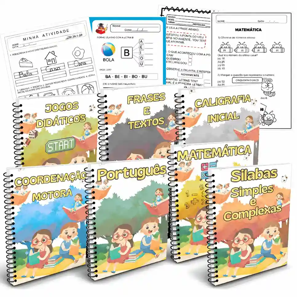 Kit 2.500 Atividades